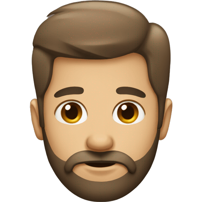 man having beards emoji