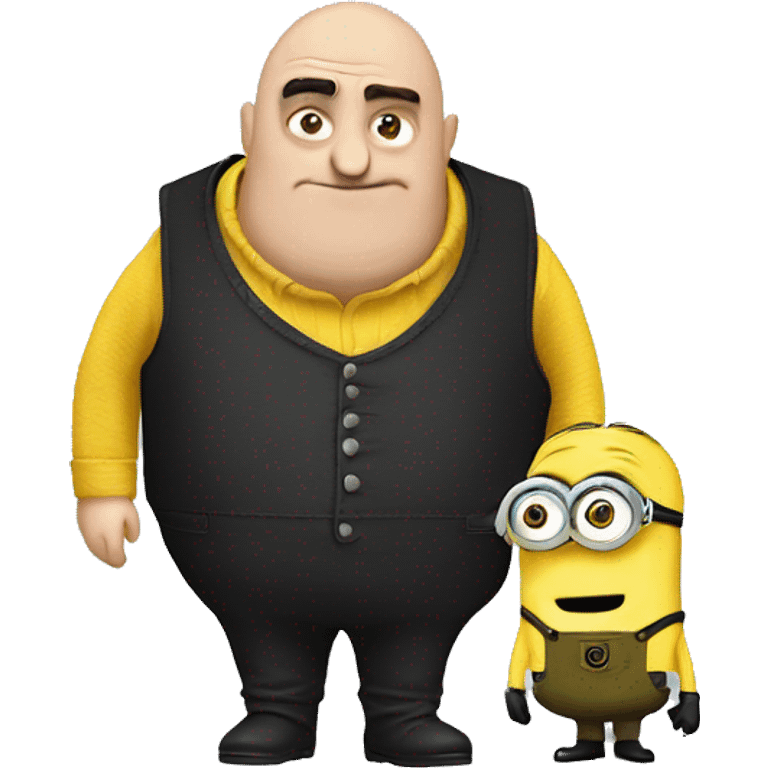 Gru with minion  emoji