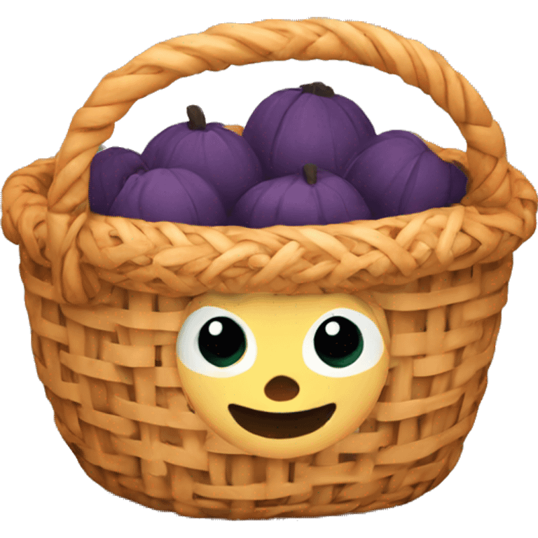 Boo basket  emoji