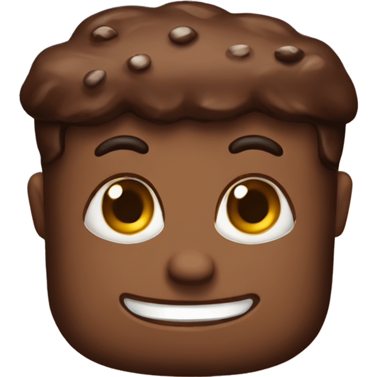 brownie emoji