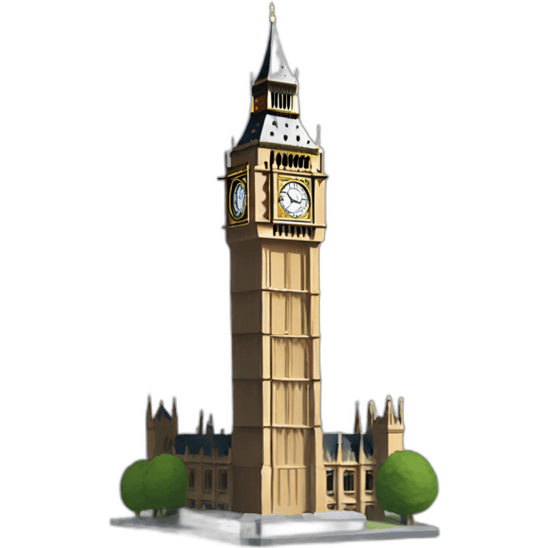 Big ben emoji