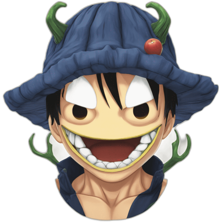 The Luffy devil fruit form One Piece (manga) emoji