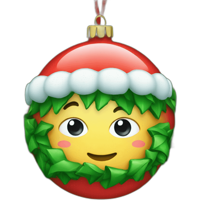 Garland bauble emoji