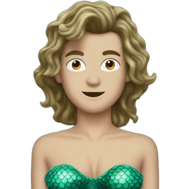 Harry styles dressed as a mermaid emoji