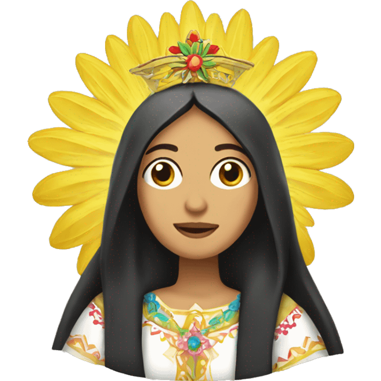 Mexican virgen María  emoji