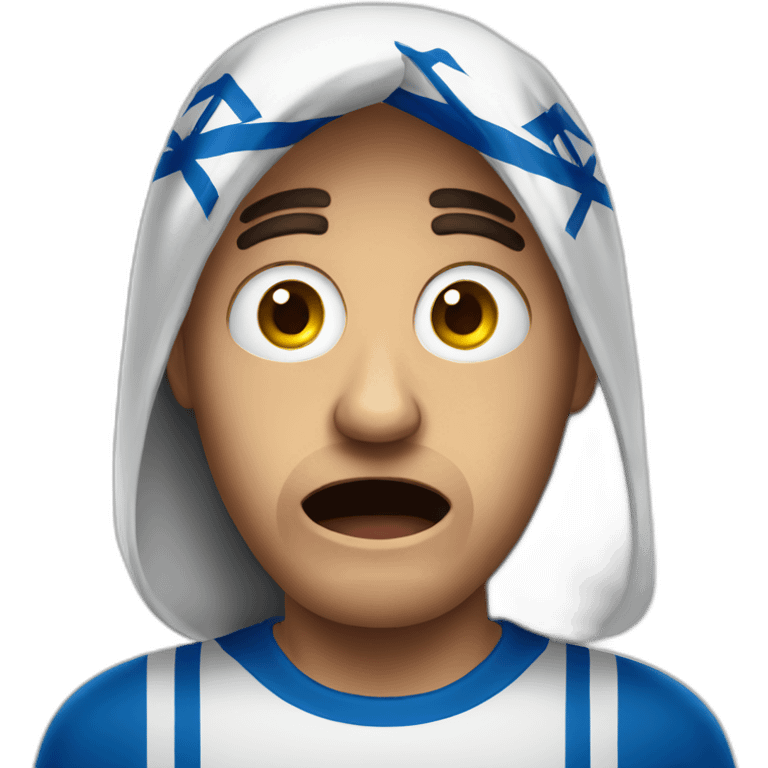 israeli scared of european people emoji