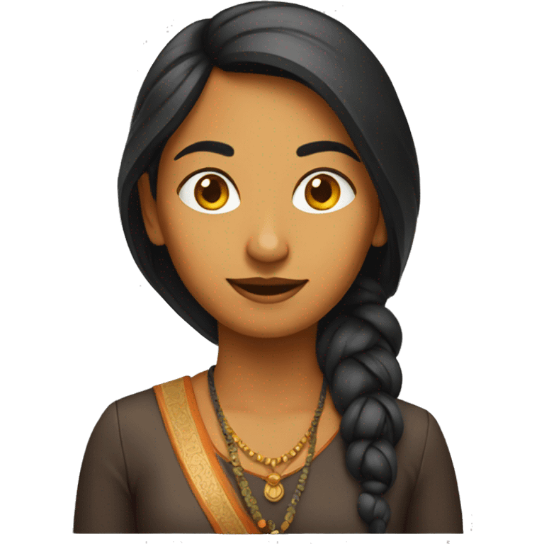 an indian woman programmer emoji