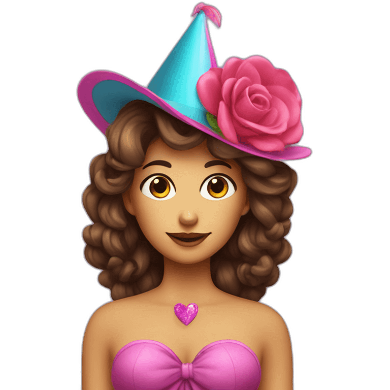 fleur de la coeur with party hat emoji