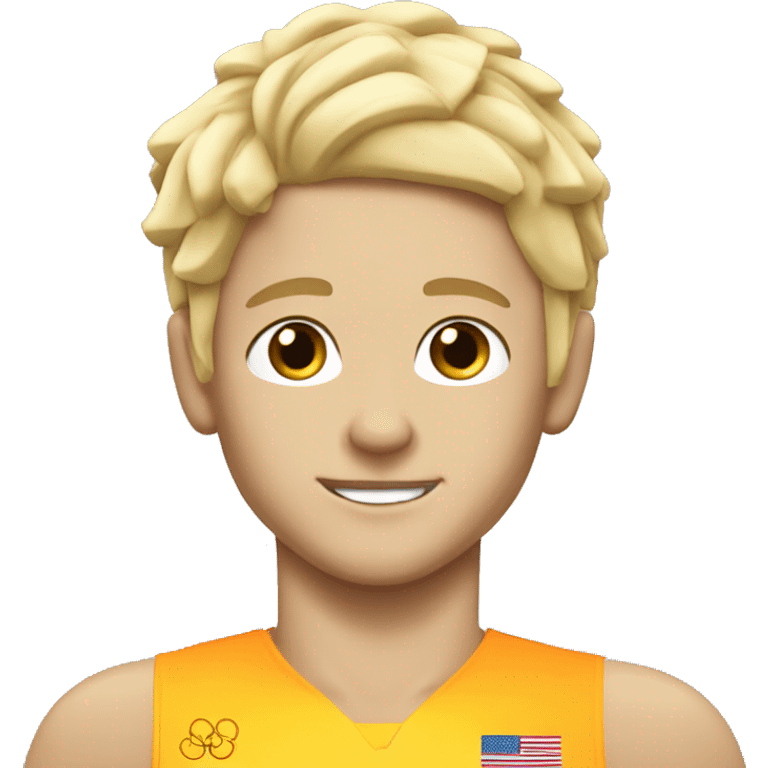 summer olympics waterpolo blonde boy emoji