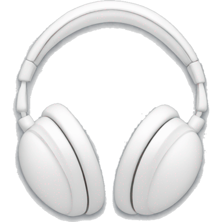 White headphones asthetic  emoji