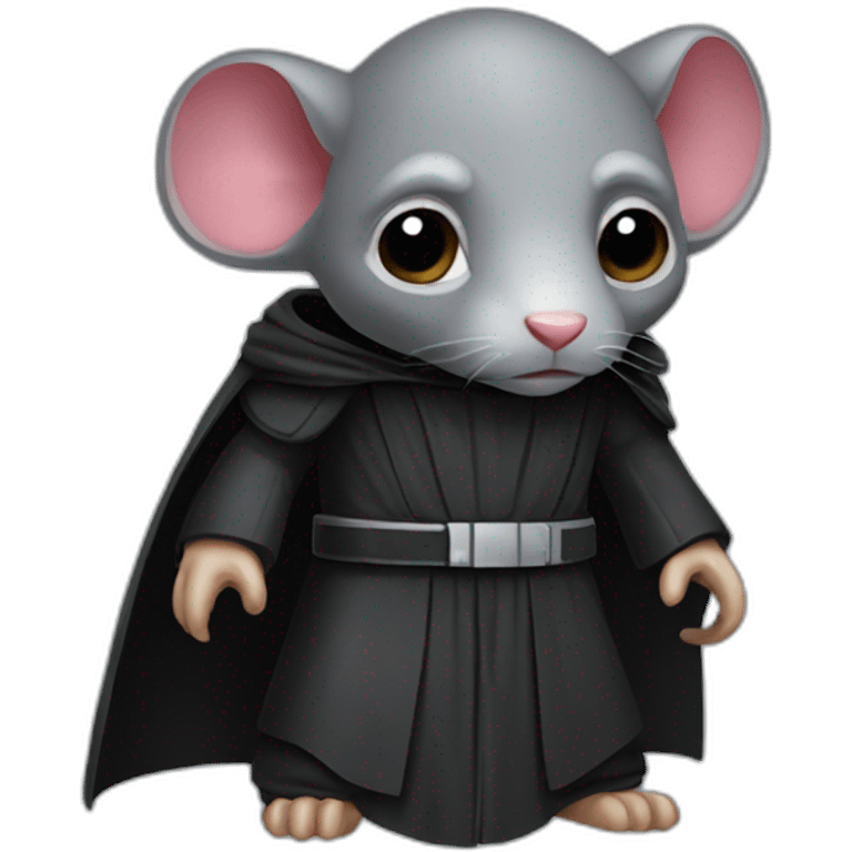 A sith lord rat emoji