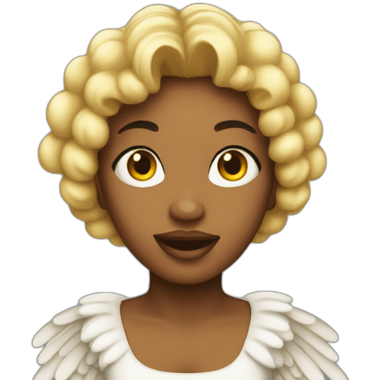 angel chanteuse emoji