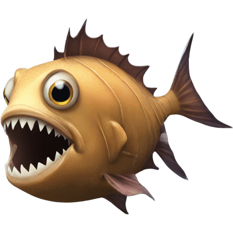 anglerfish finding nemo emoji