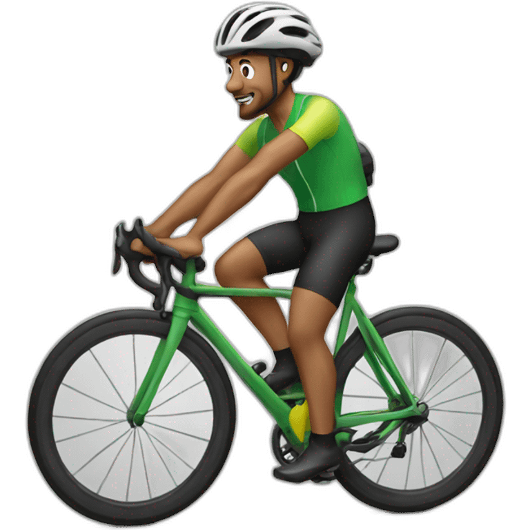 money making cyclist emoji