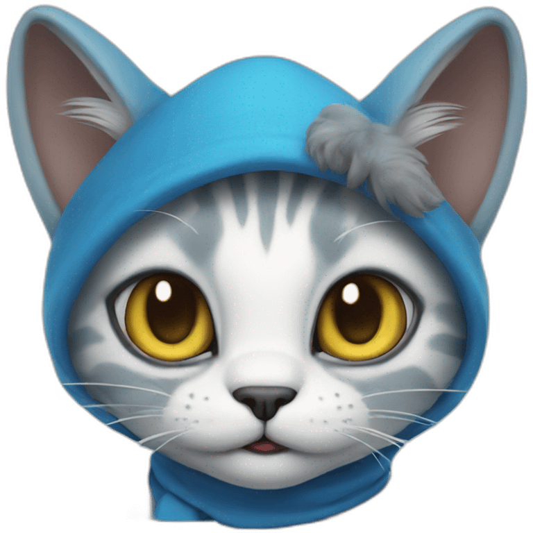 Smurfcat emoji