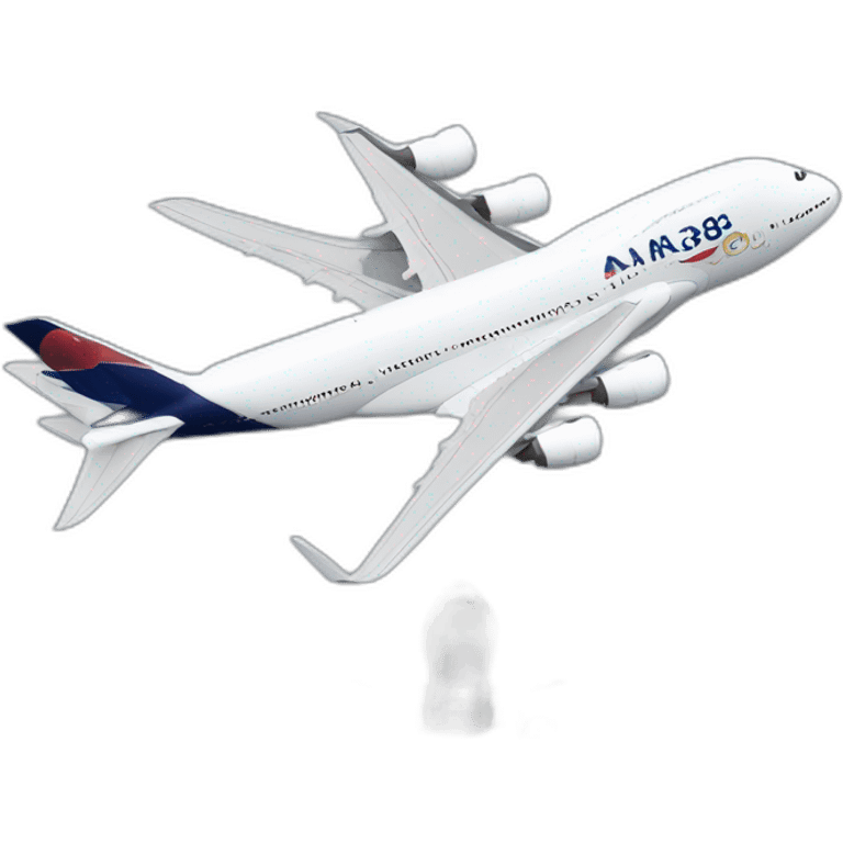 a realistic a380 emoji