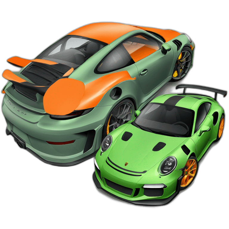 Porsche 911 gt3 rs emoji