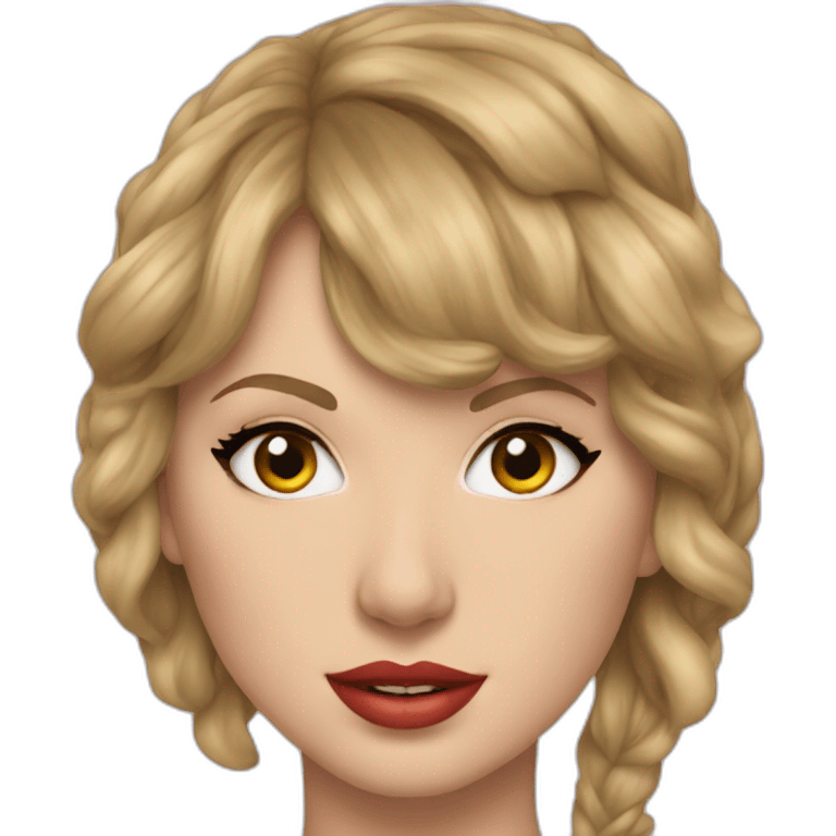 realistic Taylor Swift emoji