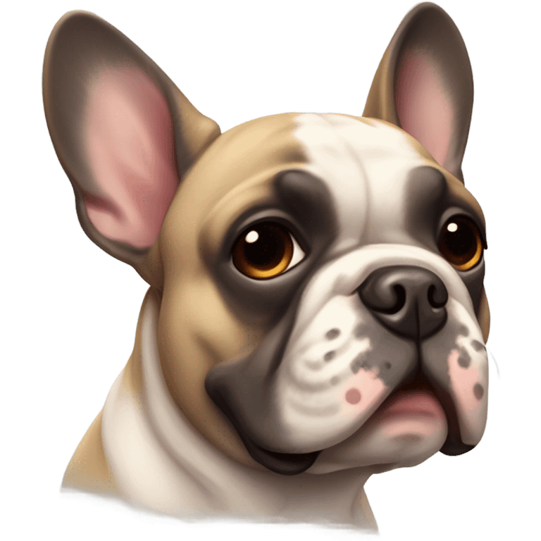 French bulldog emoji