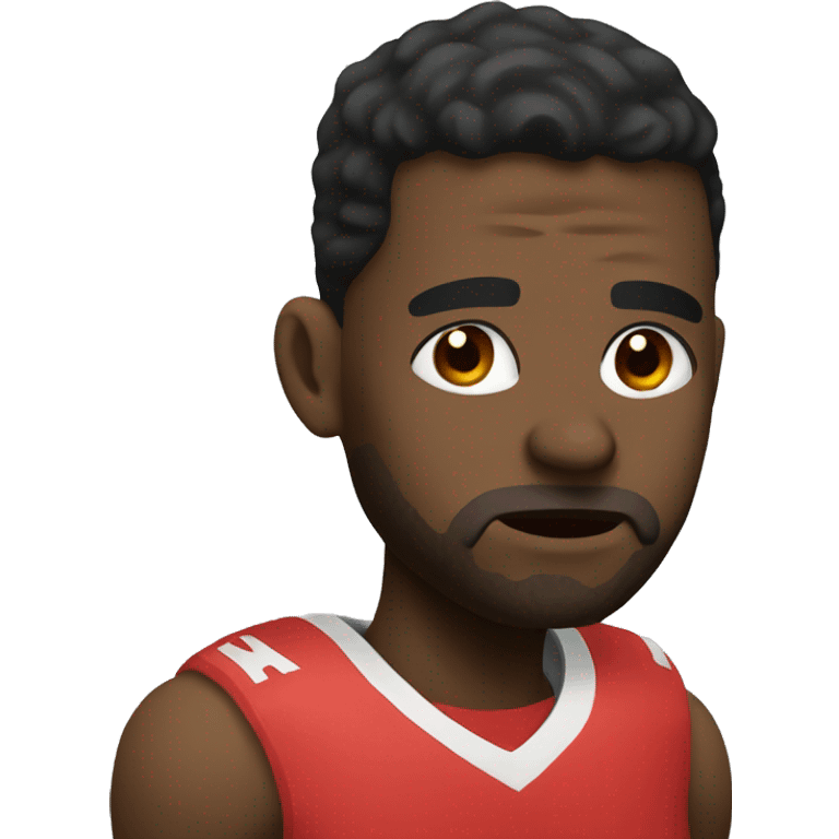 Injured player emoji