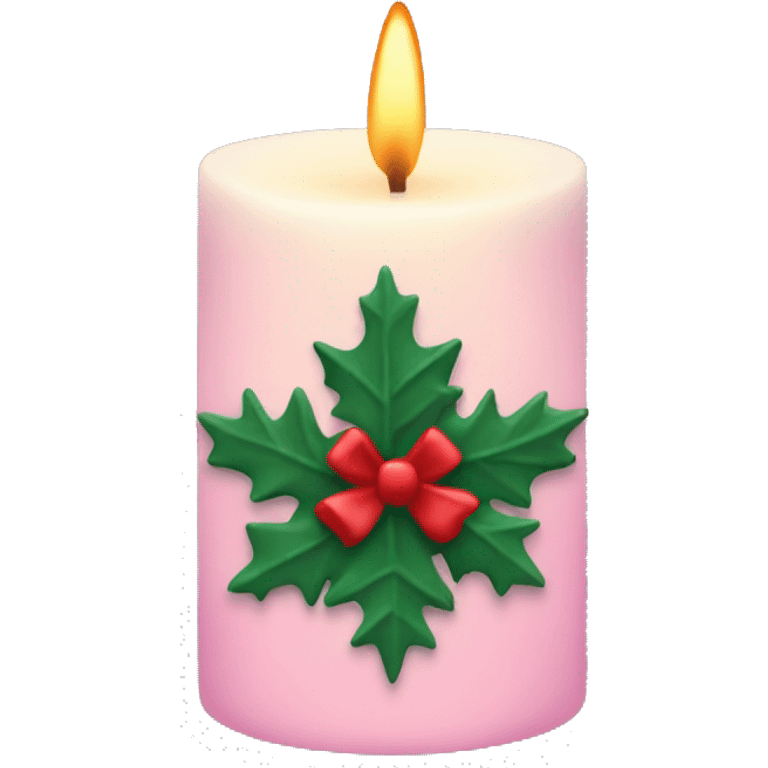 Christmas aesthetic candle emoji