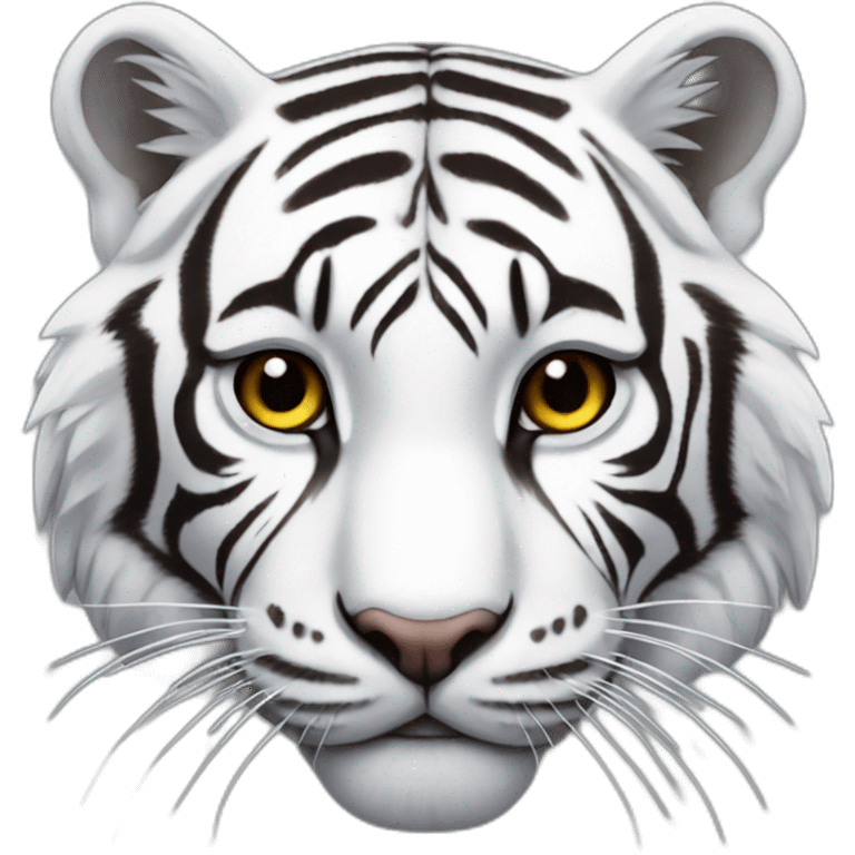 white-tiger emoji