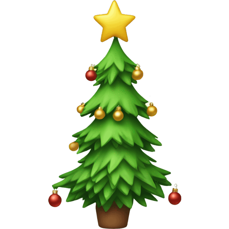 cute christmas tree emoji