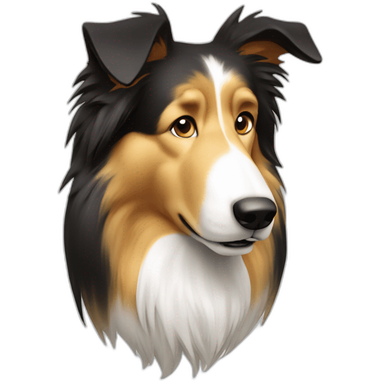 Rough-collie-skeptical emoji