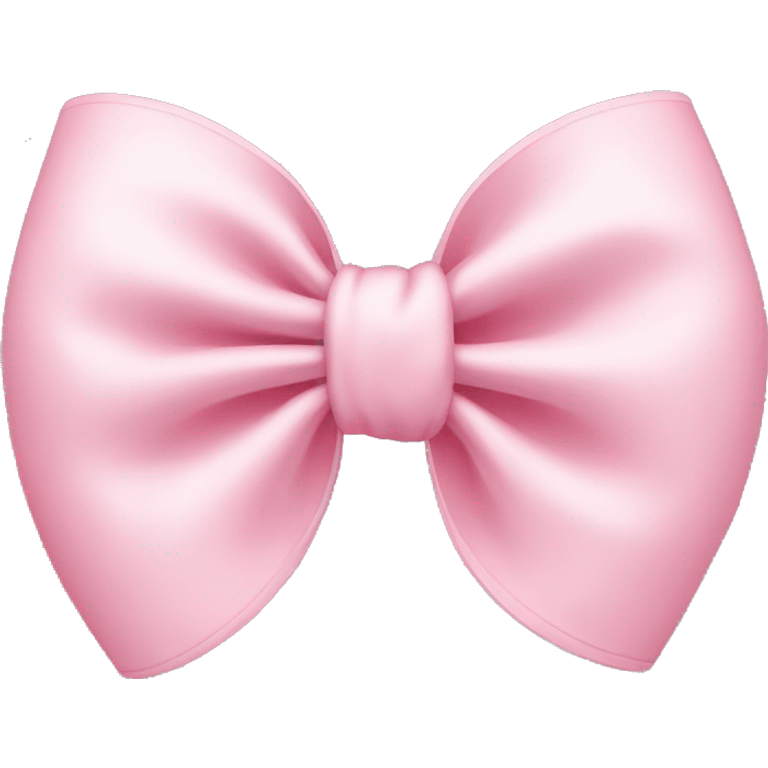 light pink bow emoji