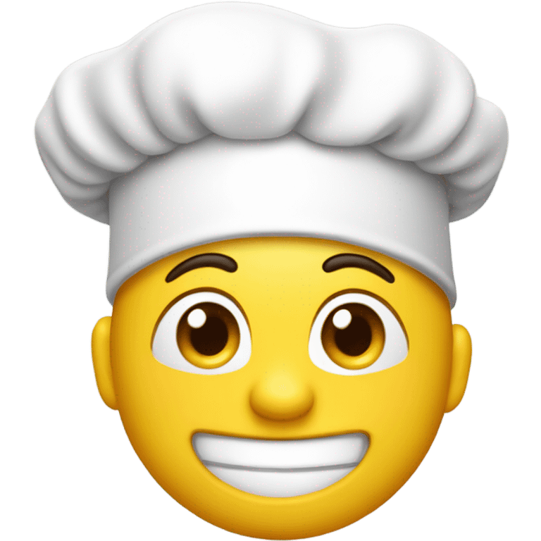 Chef emoji face kiss emoji