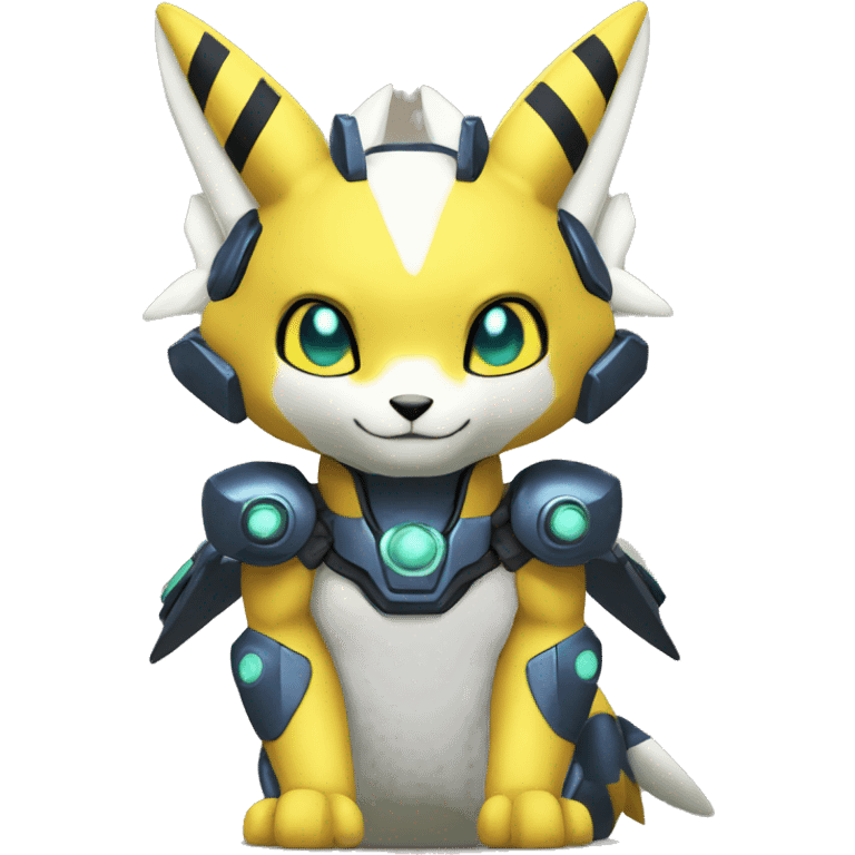 Metabee Renamon Zeraora emoji