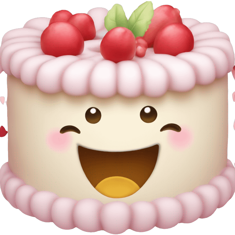 Cute cake emoji