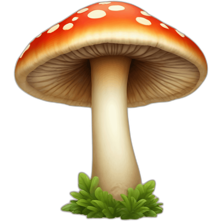 vibrant mushroom emoji