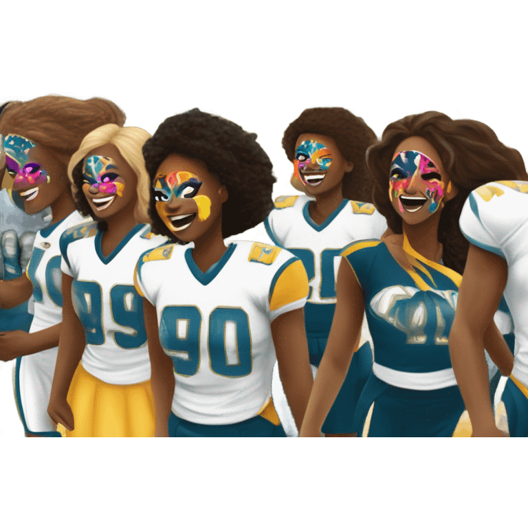 Superbowl in nola emoji