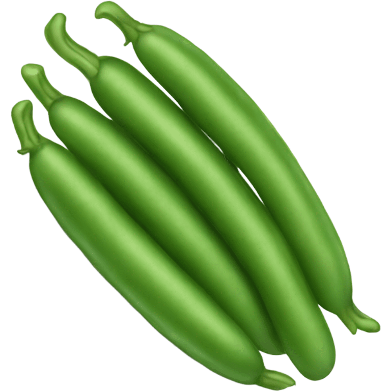 Green beans emoji