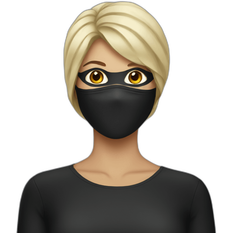 masked woman emoji