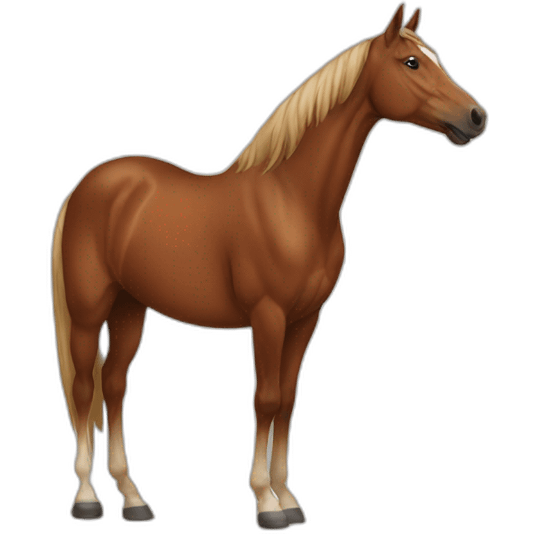 Brown horse  emoji