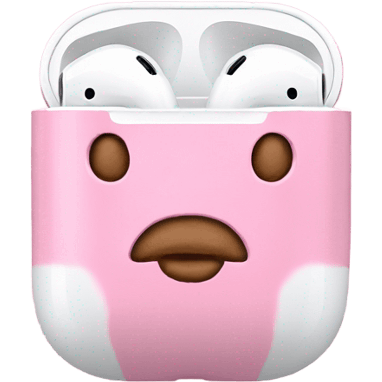 Pink AirPods  emoji