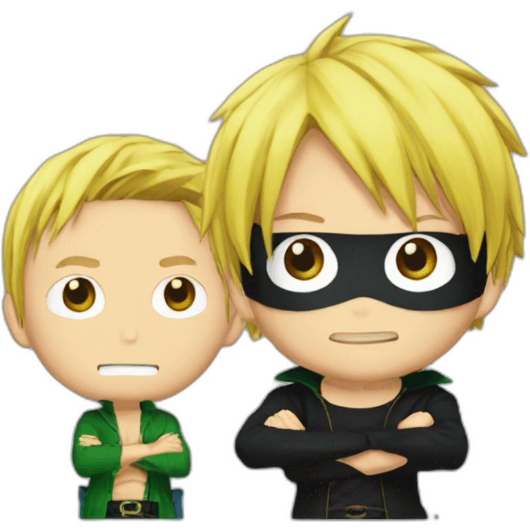 Zoro et sanji emoji