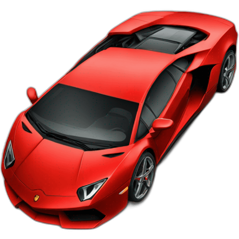 Red lamborgini emoji