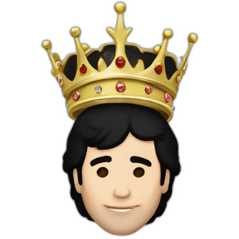 John Travolta crown emoji