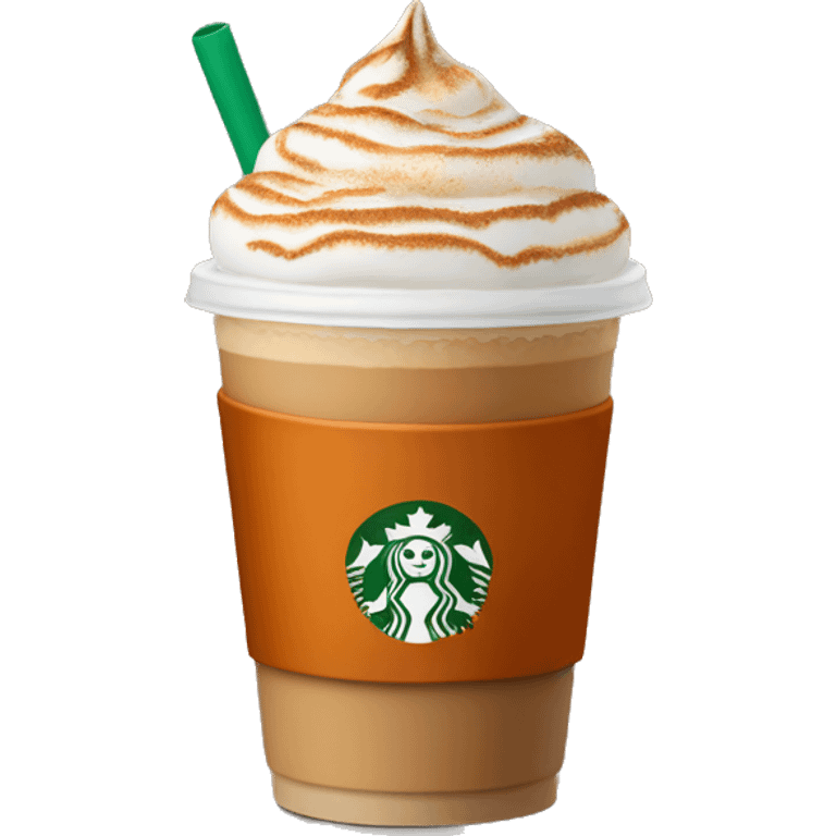 Starbucks Pumpkin Spice Latte emoji