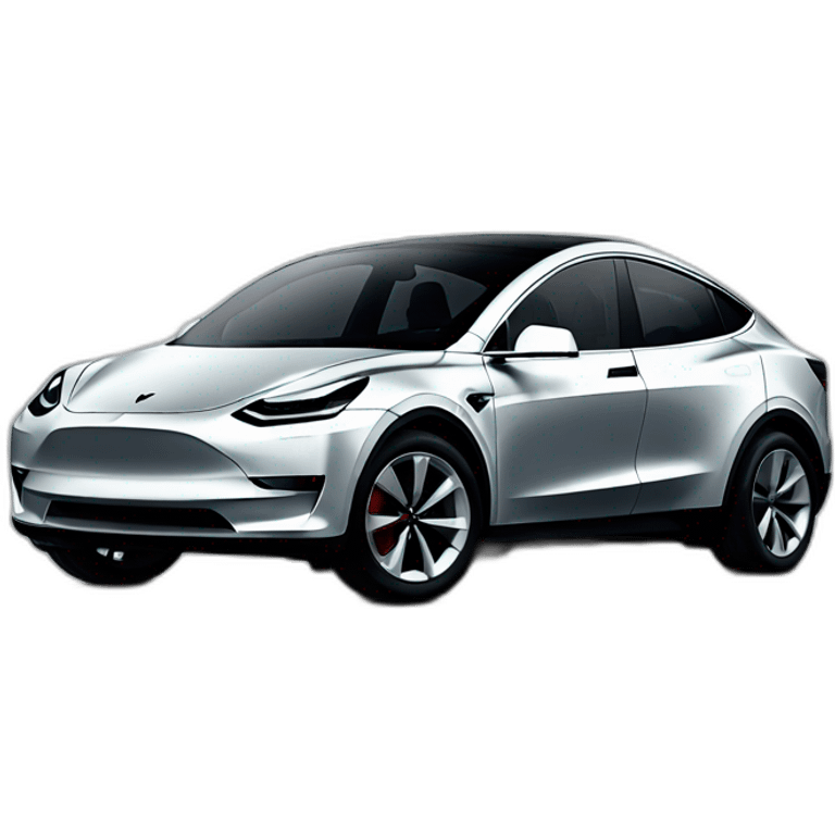 tesla model y emoji