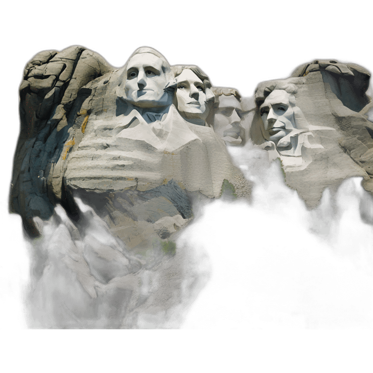 Replace faces on Mt Rushmore with Taylor Swift, beyonce, Ruth Bader, eleanor Roosevelt. emoji