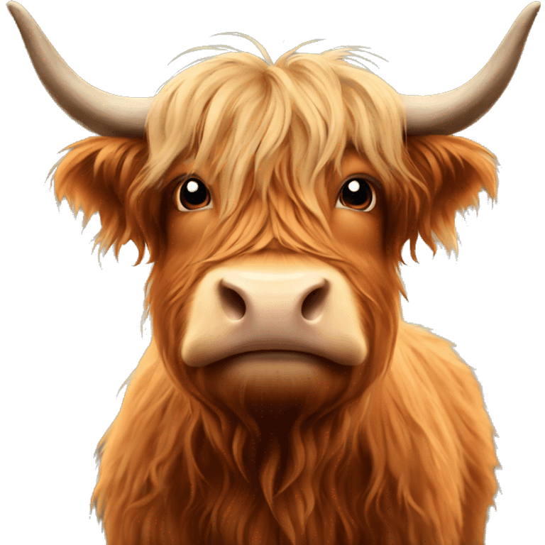 highland cow emoji