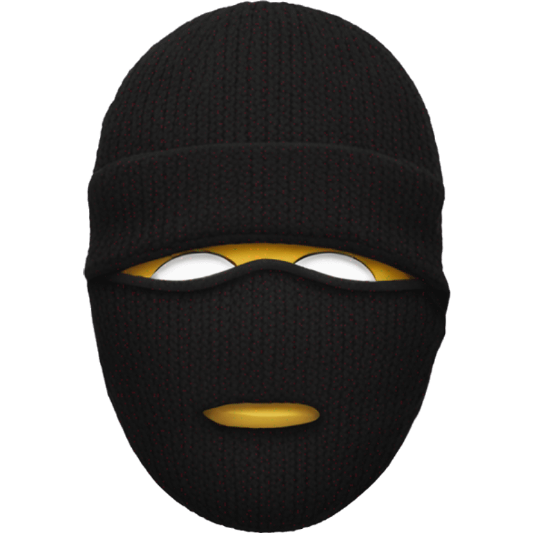 ski mask emoji