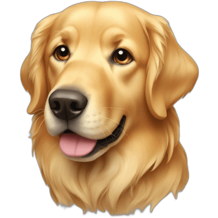 golden retriver emoji