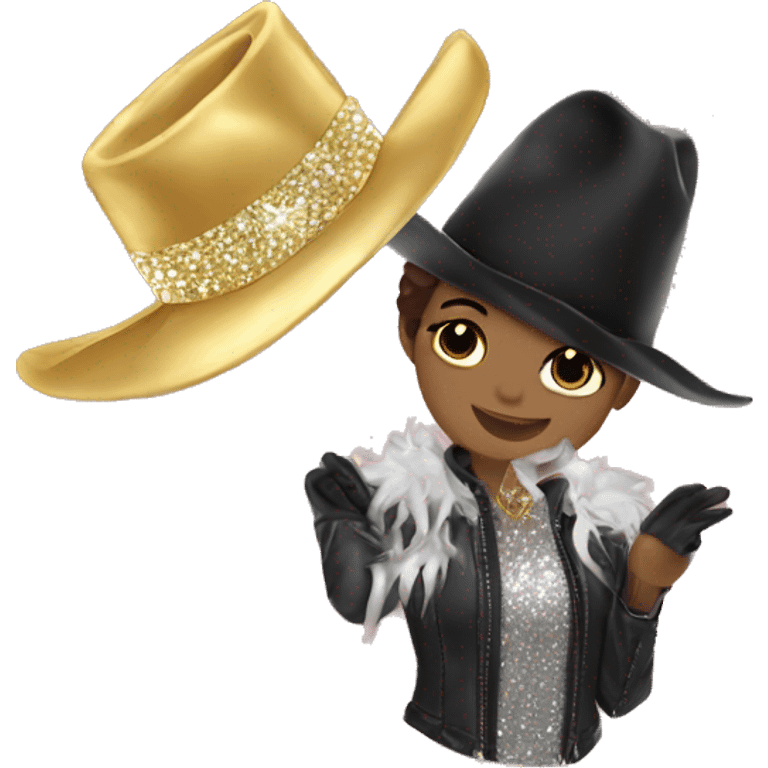 sparkly nfr outfit emoji