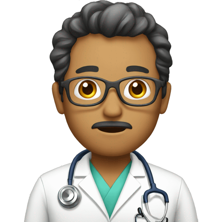 doctor denying emoji