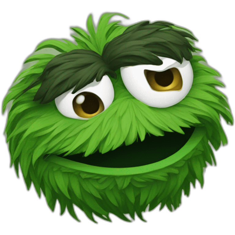 Oscar the grouch emoji